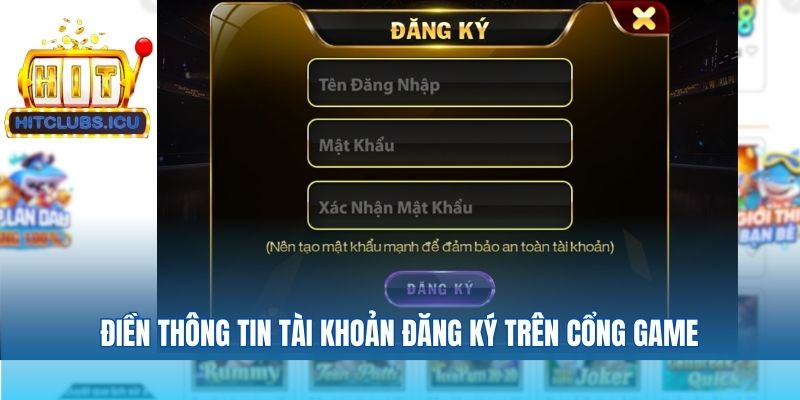 Các bước tạo tài khoản đơn giản nhất khi tham gia hitclub